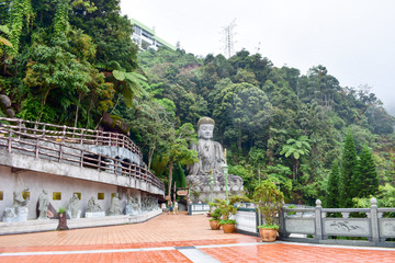 Genting Highlands, Malaysia - November 2, 2017:Buddha Statue At Chin Swee Caves Temple