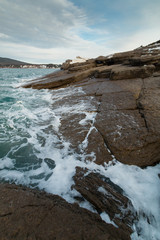 Fototapeta premium Gravel Beach in Newfoundland