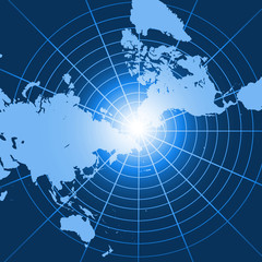 世界地図　ビジネス　日本地図　グローバル