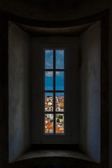 a Window of the University in Coimbra