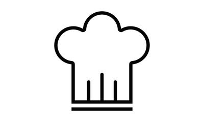 Chef Hat Icon Illustration