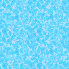Foliage Seamless Pattern. Light blue Watercolor Abstract Background. Hand Painted delightful Art Print. Foliage Repeating Pattern. Cloth Swimwear Design, Wallpaper, Wrapping. 157.