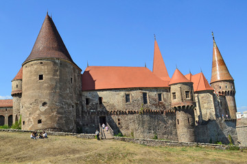 Old fort in the Carpathians, Romania