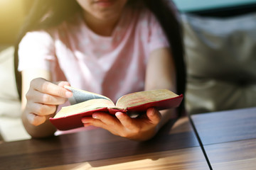 bible.woman read bible.man read bible