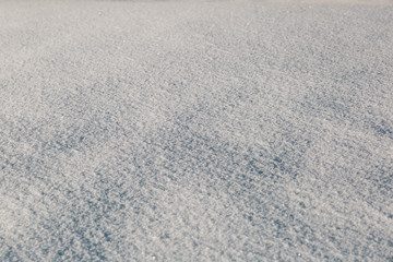 Fresh snow