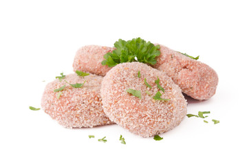 Bulette, Frikadelle, Fleischklößchen, Petersilie