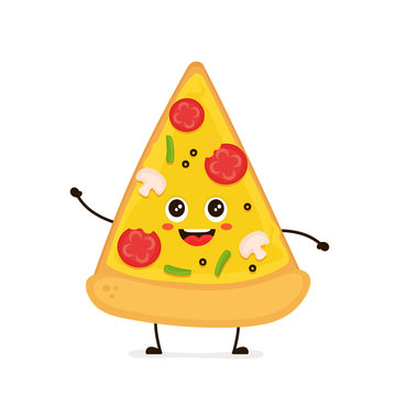 Cartoon Smiling Food Faces Pizza Images – Browse 2,559 Stock Photos,  Vectors, and Video | Adobe Stock