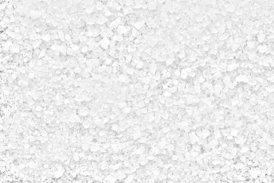 Fototapeta salt white sea, full depth of field