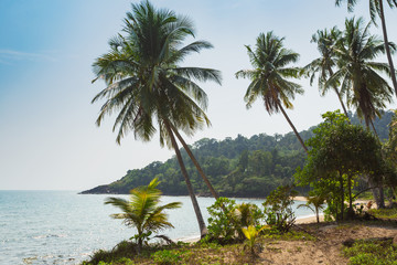 Fototapeta premium Beautiful tropical beach at island Koh Chang