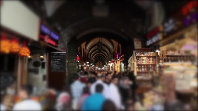 Grand bazaar in Turkey
