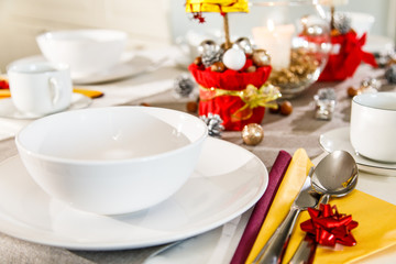 Christmas table 