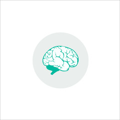 Human brain icon