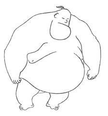 sumo wrestling cartoon