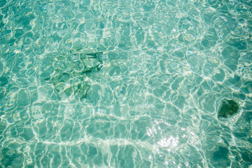 Clear water background.
