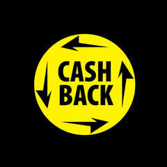 Obraz premium emblem cash back