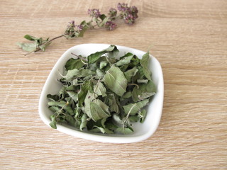 Getrockneter wilder Majoran