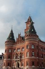 Fototapeta na wymiar City hall of Helsingborg, Sweden