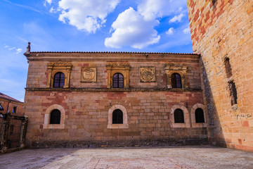 Fototapeta premium Siguenza Cathedral - Guadalajara province - Castilla-La Mancha, Spain