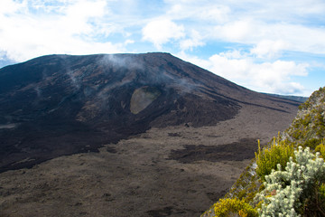 Piton de la fournaise, volcan, ile de la Réunion