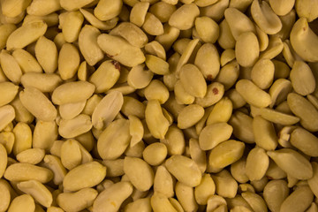 Background of the raw peeled peanut