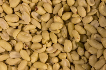 Background of the raw peeled peanut