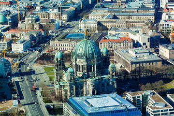 Aerial view of Berlin, Germany