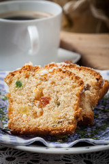 Christmas fruit cake.