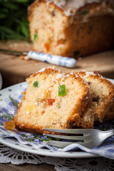 Christmas fruit cake.