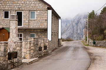 Traditional restaurant on top of the mountain