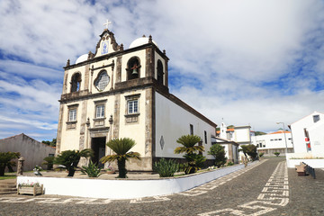 Fototapeta na wymiar Resort of Lajes das Flores, Flores Island, Azores, Portugal, Europe