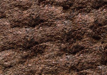 dark brown stone uneven weathered natural background wall part grunge texture