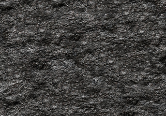stone texture background dark black grainy natural base