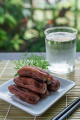 Dried bananas