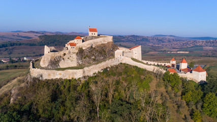 Fototapeta na wymiar Rupea fortress, Brasov county, Romania.
