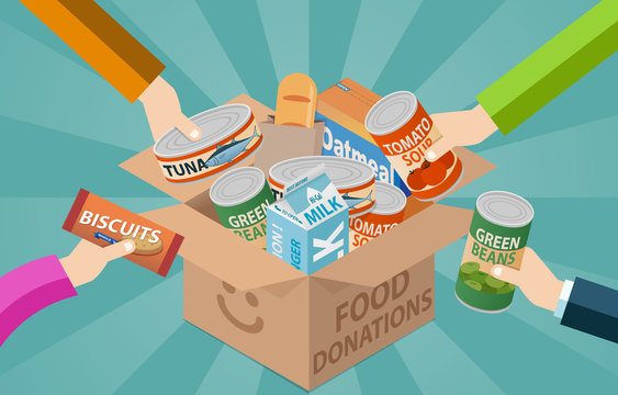 Food Drive Donation Box