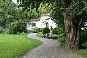 Der Bethmann Park in Frankfurt - Germany