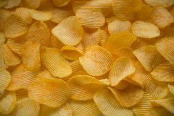Картофельные чипсы фон