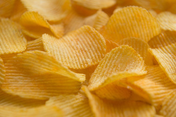Картофельные чипсы фон