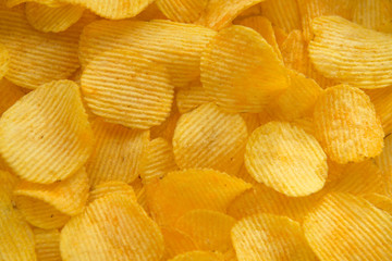 Картофельные чипсы фон