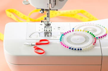 Sewing machine and sewing supplies