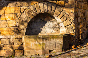 Brunnen auf der Burg in Esslingen am Neckar