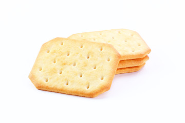 pastry, biscuit,  cookies isolated white background