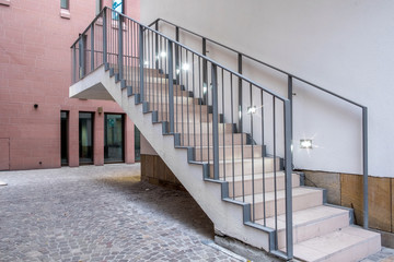 Treppe Gebäude 