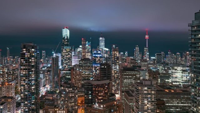 Toronto, ON, Canada | 4K Timelapse clip of Canada's largest city from the north.