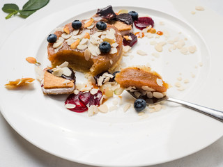 dessert cakes food photography confectionery concept. delicious sweets. restaurant food.