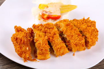 Crispy Pork with cheese
