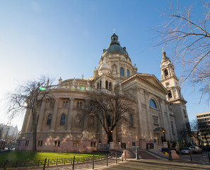Fototapeta na wymiar St.-Stephans-Basilika in Budapest, Hauptstadt von Ungarn