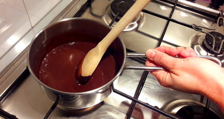 Preparare una cioccola calda - inverno