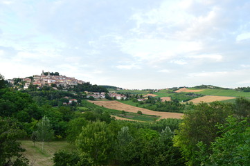 Obraz premium Panorama del Monferrato