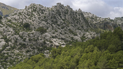 Mountain in north west Mallorca